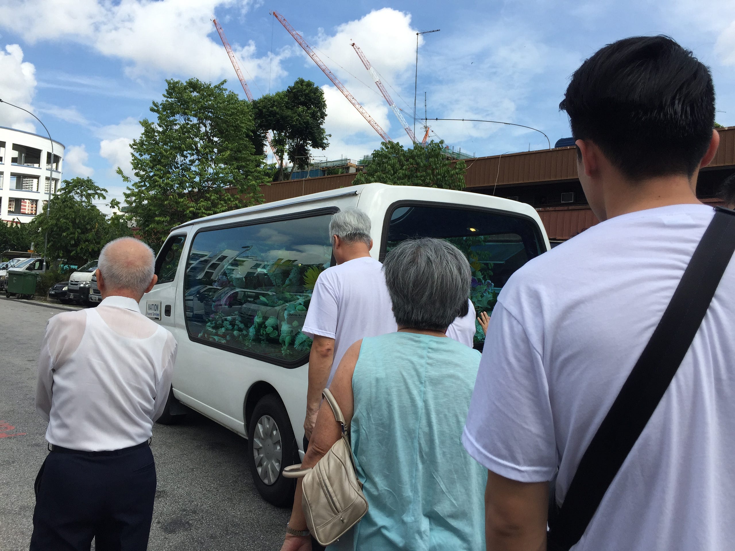 Going to the mountain.