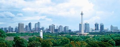 Jakarta city panorama by Gunawan Kartapranata