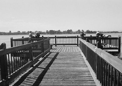 Photographers on a birding platform at Alameda