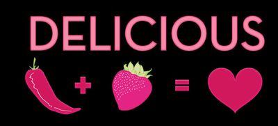 Promotional image for The Last Polka Valentine's special ice cream flavors.